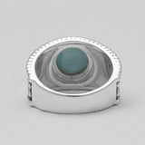 925 Sterling Silver Larimar Rings
