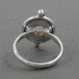 925 Sterling Silver Ethiopian Opal Ring