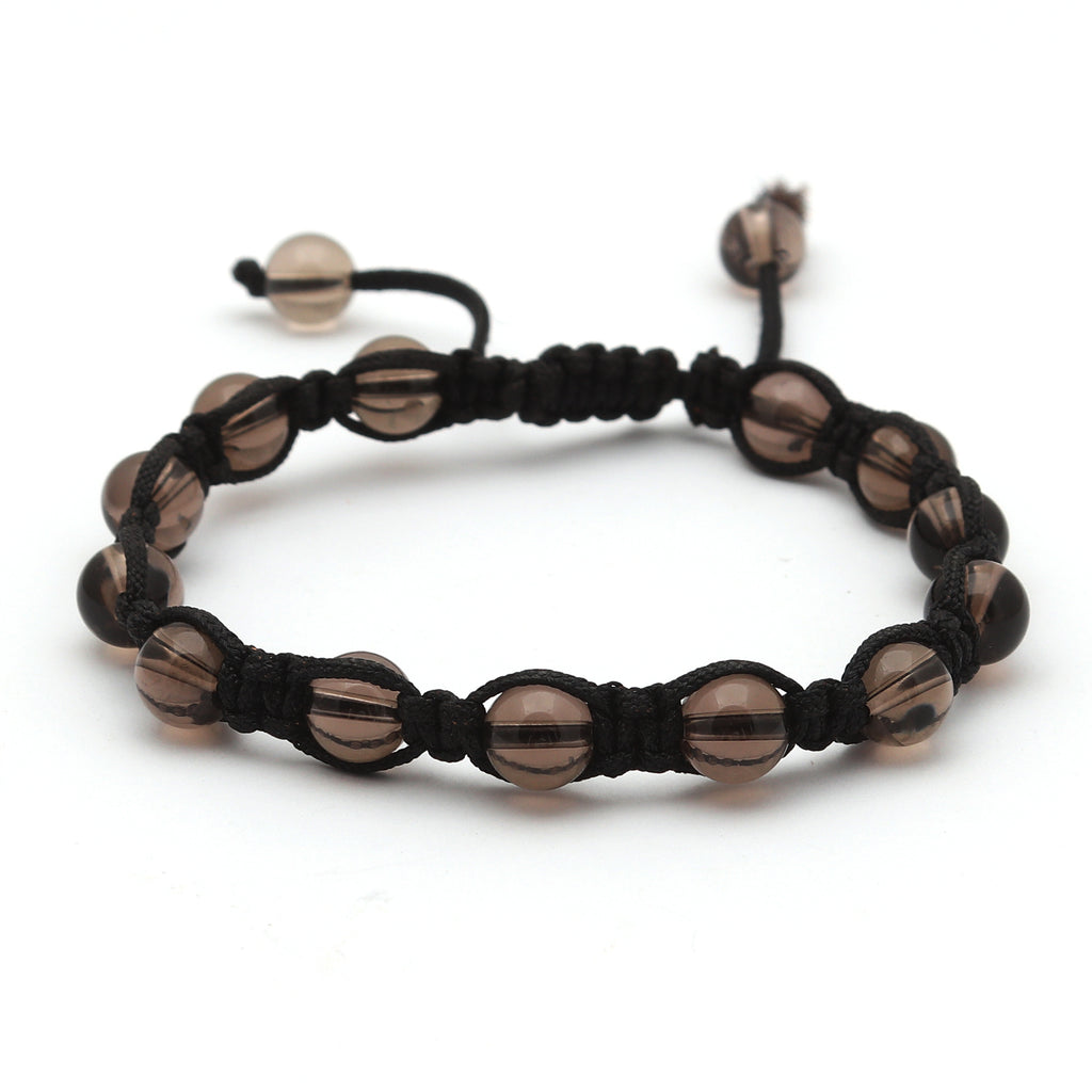Natural Smoky Quartz Beads Bracelets