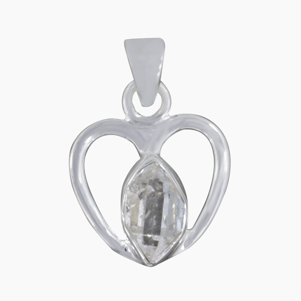 Raw Herkimer Herkimer Quartz Pendants