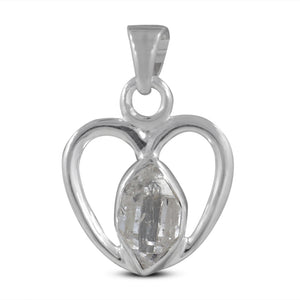 Raw Herkimer Herkimer Quartz Pendant
