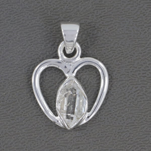 Raw Herkimer Herkimer Quartz Pendant
