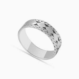 Band silver Rings