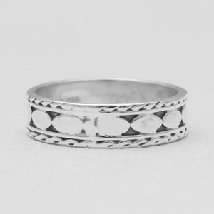 Band silver Rings