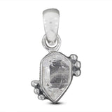 Natural Raw Herkimer Diamond Pendant