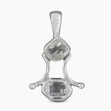 925 Silver Herkimer Quartz Pendants