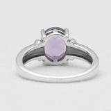 925 Sterling Silver Amethyst Rings