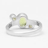 925 Sterling Silver Peridot Rings