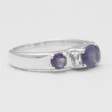 925 Sterling Silver Garnet Rings