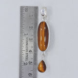 Tigers Eye 925 Silver Pendant