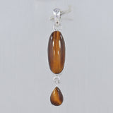 Tigers Eye 925 Silver Pendant