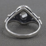 925 Sterling Silver Herkimer Diamond Silver Ring