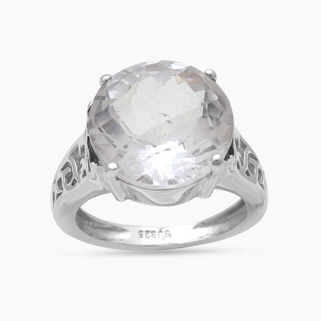 925 Sterling Silver Crystal Rings