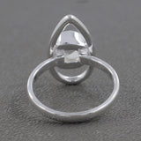 925 Starling Silver Herkimer Diamond Ring