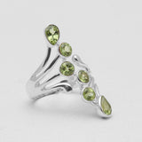 Amethyst Silver Women's Rings