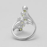Amethyst Silver Women's Rings