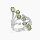 Amethyst Silver Women's Rings