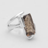 Green Amethyst Sterling Silver Rings