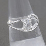 925 Sterling Silver Herkimer Diamond Ring for Women