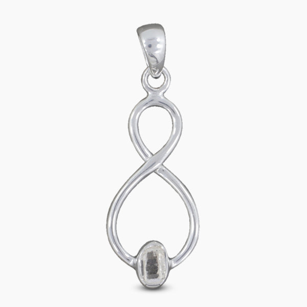 925 Silver Herkimer Quartz Pendants