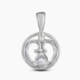 925 Silver Herkimer Quartz Pendants
