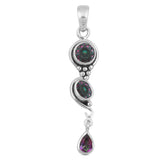 925 Silver Tourmaline Pendant