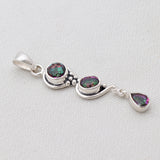 925 Silver Tourmaline Pendant