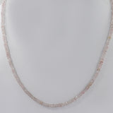 Morganite Faceted Rondelle Beads