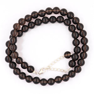 Smoky Quartz Beads Necklace