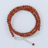 Hessonite Garnet 4 mm Beads Jewelry