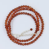 Hessonite Garnet 4 mm Beads Jewelry