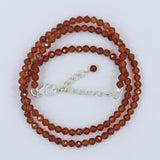 Hessonite Garnet 4 mm Beads Jewelry