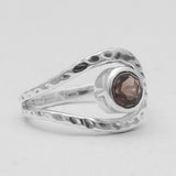 925 Sterling Silver Garnet Rings