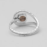 925 Sterling Silver Garnet Rings