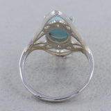 Larimar Silver Ring