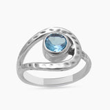 925 Sterling Silver Garnet Rings