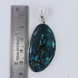 Tibetan Turquoise 925 Sterling Silver Pendant