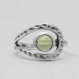 925 Sterling Silver Garnet Rings