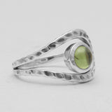 925 Sterling Silver Garnet Rings