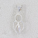 Blue Topaz 925 Sterling Silver Pendant