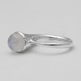 Larimar Silver Rings