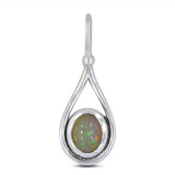 Osmania Mabe Pearl Silver Pendant