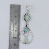 Blue Topaz 925 Silver Pendant