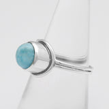 925 Silver Rainbow Moonstone Ring