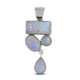 925 Sterling Silver Labradorite Pendant