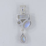 925 Sterling Silver Labradorite Pendant