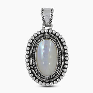 925 Silver Osmania Mabe Pearl Pendants
