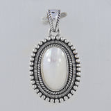 Osmania MABE Pearl 925 Sterling Silver Pendant