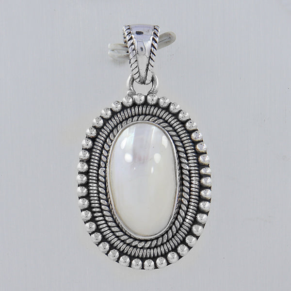 925 Silver Osmania Mabe Pearl Pendants