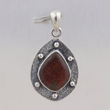 Ammolite Gemstone 925 Sterling Silver Pendant Set